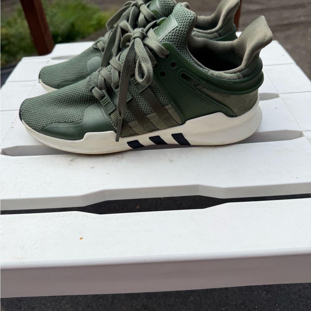Adidas Olive Green Sneakers